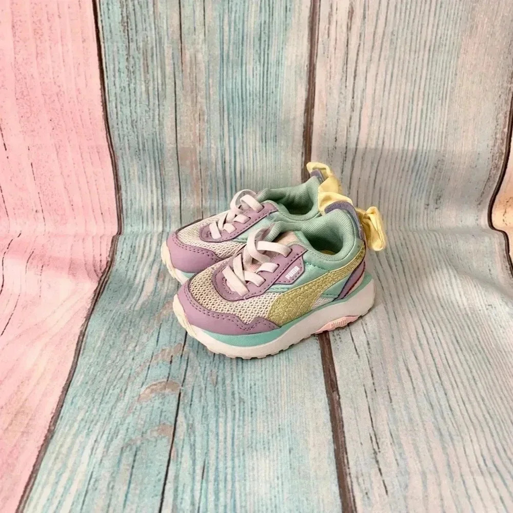 Little girls lol surprise puma sneakers